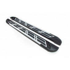 Боковые Подножки Sunrise (2 шт., Алюминий) Короткая База для Volkswagen T6 2015-2024 гг