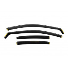 Вставные ветровики Niken Luxury (4 шт) для Toyota Camry 2018-2023 гг