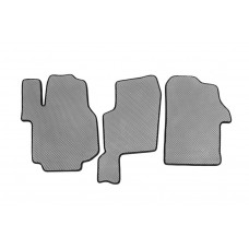 Коврики 2016-2023 (3шт, EVA, Серый) для Volkswagen Crafter 2016- гг