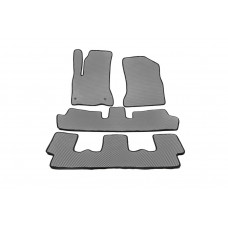Коврики EVA (3 ряда, серые) для Citroen C-4 Picasso 2006-2013 гг