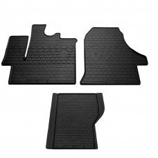 Резиновые коврики (3 шт, Stingray Premium) Premium - резина без запаха для Citroen Jumper 2007-2025 гг