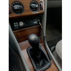 Кожаный чехол с ручкой КПП для Mercedes E-сlass W124 1984-1997 гг