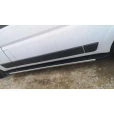 Боковые Подножки Duru (2 шт., Алюминий) Короткая База для Citroen Jumper 2007-2025 гг