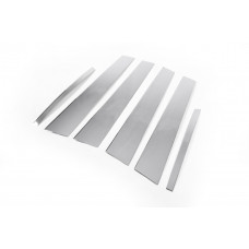 Накладки на дверные стойки из нержавеющей стали (SD) для Volkswagen Passat B6 2006-2012 гг