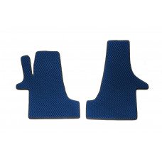 Коврики EVA (Синие, передние, для 2-20251) для Volkswagen T5 Caravelle 2004-2010 гг