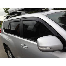 Ветровики 8 см (4 шт, HIC) для Lexus GX460 2009-2023 гг