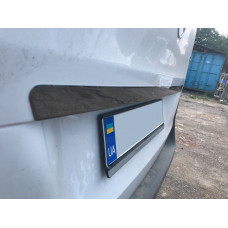 Накладка на крышку багажника над номером BlackChrome (нерж сталь) для Mercedes Vito/V-class W447 2014- гг