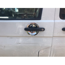 Хромированные подложки под ручки Carmos - Турецкая сталь, 3 шт для Volkswagen Caddy 2015-2020 гг