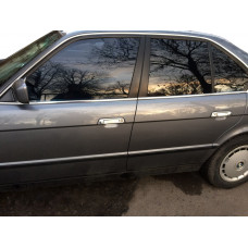 Накладки на ручки (4 шт) Хромированный пластик для BMW 5 серия E-34 1988-1995 гг