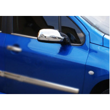 Накладки на Зеркала (2 шт, Пластик) для Peugeot 307 2001-2008 гг