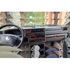Накладки на торпедо (1999-2003) Титан для Volkswagen T4 Caravelle/Multivan