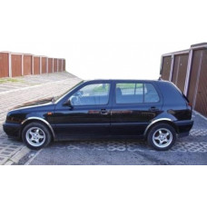 Накладки на арки (4 шт, нержавейка) для Volkswagen Golf 3 1991-2001 гг