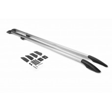 Хромированные Рейлинги Long, пластиковые ножки для Nissan NV400 2010-2024 гг