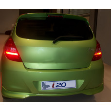 Задняя нижняя накладка (грунт под покраску) для Hyundai I-20 2008-2012 гг