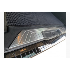 Накладка на задний бампер нержавеющая Carmos для Mercedes Vito/V-class W447 2014- гг