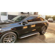 Боковые Подножки (OEM) для Mercedes GLE coupe C292 2015-2019 гг