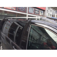 Рейлинги Хром Elite (Пластиковые Ножки) Короткая База (SHORT) для Mercedes Vito W639 2004-2014 гг