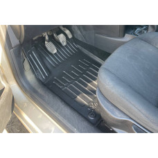 Коврики резиновые Stingray 3D (2006-2012) (5 шт, полиуретан) для Peugeot 207