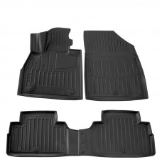 Коврики резиновые Stingray 3D (4 шт, полиуретан) для Hyundai Palisade 2018-2025 гг