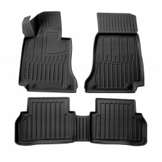 Коврики резиновые Stingray 3D (5 шт, полиуретан) для Mercedes C-сlass W205 2014-2021 гг