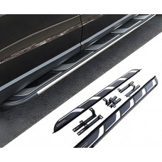 Боковые Подножки OEM V2 (2 шт., Алюминий) для Ауди Q5 2017-2025 гг