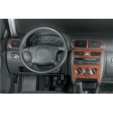 Накладки на панель приборов (1996-2000) Темное дерево для Ауди A3