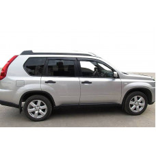 Ветровики на окна (4 шт, HIC) для Nissan X-trail T31 2007-2014 гг