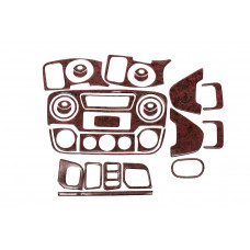 Накладки на панель приборов (полный комплект) Дерево для Nissan NV400 2010-2024 гг