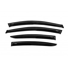 Ветровики (4 шт., DPT) для Hyundai Elantra (CN7) 2020- гг