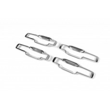 Хромированные Накладки на Ручки Дверей (4 шт, пластик) для SsangYong Kyron 2005-2014 гг