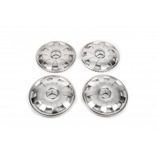 Колпаки из нержавейки Лепестки (1-штамповые, комплект 4 шт) для Mercedes Sprinter W907/W910 2018- гг