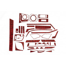 Накладки на панель (2020-2025) Дерево для Volkswagen T6 рр