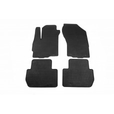 Резиновые коврики (4 шт, Polytep) для Mitsubishi Outlander 2006-2012 гг