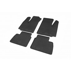 Резиновые коврики (4 шт, Polytep) для Fiat Doblo I 2005-2010 гг