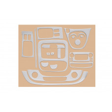 Накладка на торпедо Алюминий для Nissan NV300/Primastar 2016- гг