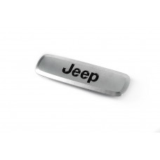 Алюминиевый шильдик для ковриков (1 шт) для Jeep