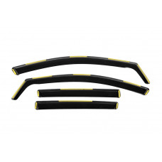 Вітровики вставні Niken Luxury (HB, 4 шт) для Volkswagen Golf 8 2019- рр