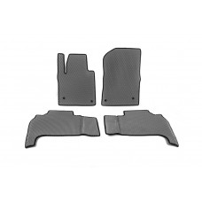 Поліуретанові килимки (2007-2012, EVA, сірі) для Toyota Land Cruiser 200 рр