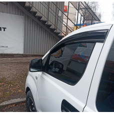 Ветровики на окна (2 шт., Sunplex Sport) для Hyundai H300, H1, Starex 2008-2020 гг