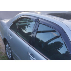 Ветровики SD (4 шт, HIC) для Mercedes E-сlass W210 1995-2002 гг