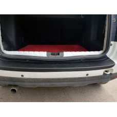 Накладка на задний бампер EuroCap (ABS) для Renault Duster 2008-2017 гг