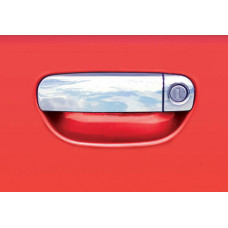 Накладки на ручки (2 шт., нерж.) для Ауди A3 1996-2003 рр