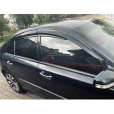 Ветровики SD (4 шт., Sunplex Sport) для Mercedes E-сlass W211 2002-2009 гг