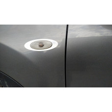 Окантовка поворотника (2 шт, нержавейка) для Nissan Qashqai 2010-2014 гг