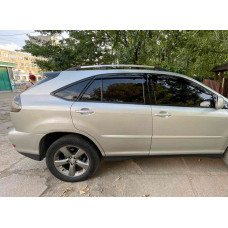 Рейлинги Хром турецкие Пластиковые ножки для Lexus RX 2003-2009 гг