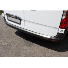 Накладка на задний бампер OmsaLine нержавеющая сталь для Mercedes Sprinter W907/W910 2018- гг