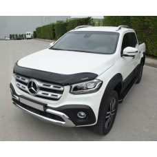 Дефлектор капота (EuroCap) для Mercedes X class 2017-2020 гг
