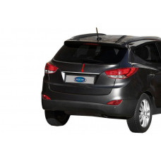 Хромированная накладка над номером (узкая) для Hyundai IX-35 2010-2015 гг