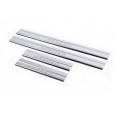 Накладки на пороги Carmos (4 шт, нержавейка) для Ford Mondeo 2000-2007 гг