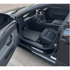 Коврики EVA (2021-2025, черные) для Tesla Model S 2016- гг